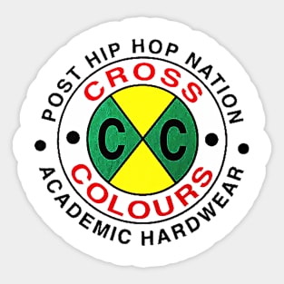 Cross Colours - Hip Hop Nation Sticker